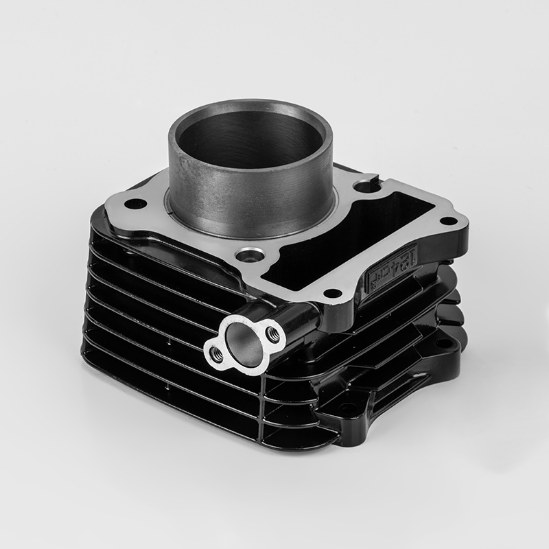 GN125 (Φ57) cilindro de motor Suzuki monocilíndrico preto para motocicleta